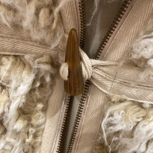 Anthropologie Women’s Brenna Faux Fur Coat Size Small - Picture 6 of 7